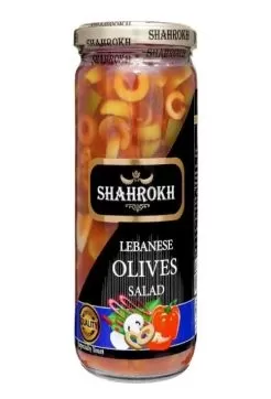 تصویر سالاد زیتون لبنانی شاهرخ 500 گرمی