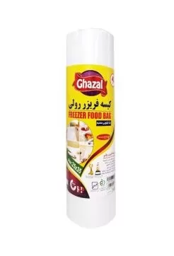تصویر کیسه فریزر غزال رول 500 عددی