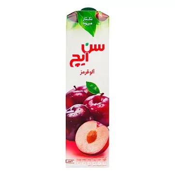 تصویر آبمیوه آلو قرمز سن ایچ 1000 میلی لیتری
