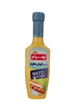 تصویر سس خردل ملایم مهرام 450 گرمی