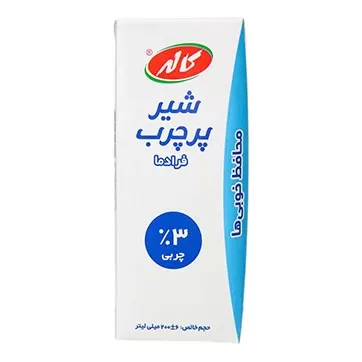تصویر شیر پرچرب کاله 200 میلی لیتری