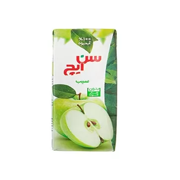 تصویر آبمیوه سیب سن ایچ 200 میلی لیتری