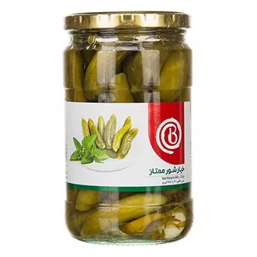 تصویر خیارشور ممتاز بیژن 680گرمی