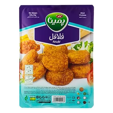 تصویر فلافل منجمد پمینا 330 گرمی