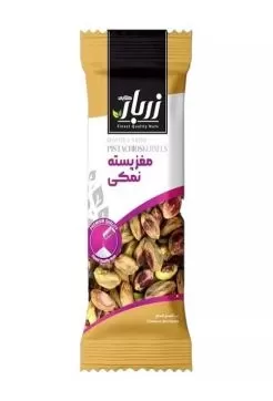 تصویر مغز پسته نمکی زربار 30 گرمی