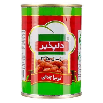 تصویر کنسرو لوبیاچیتی دلپذیر 420 گرمی
