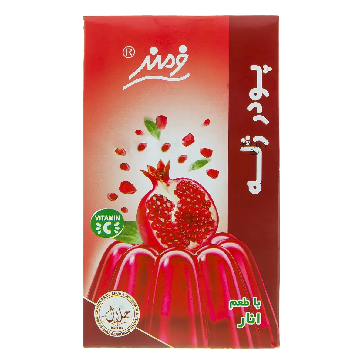 تصویر پودر ژله انار فرمند 100 گرمی