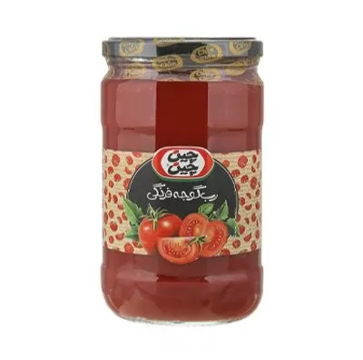 تصویر رب گوجه فرنگی چین چین شیشه 700 گرم