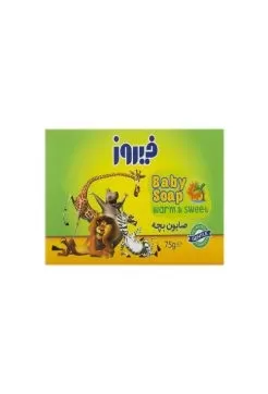 تصویر صابون بچه ماداگاسکار فیروز 75 گرم