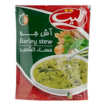 تصویر آش جو نیمه آماده الیت 180 گرمی