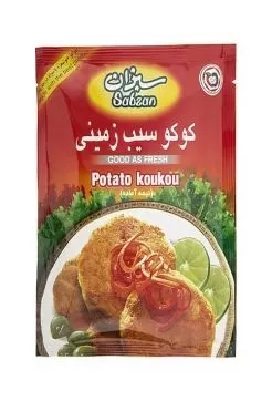 تصویر کوکو سیب زمینی سبزان سلفونی 90گرمی