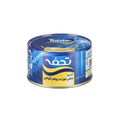 تصویر تن ماهی در روغن تحفه 180 گرمی