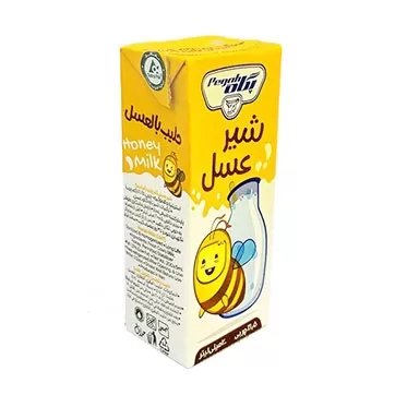 تصویر شیر عسل پگاه 200 میلی لیتری
