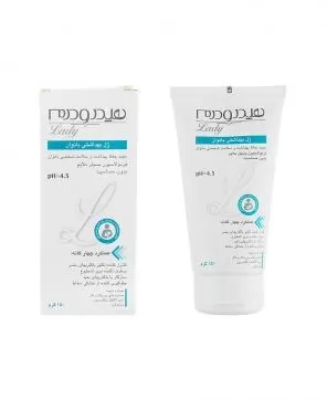 تصویر ژل بهداشتی ژنیتال بانوان با عملکرد 4گانه و PH4.5 هیدرودرم تیوپی 150 گرمی