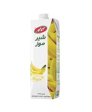 تصویر شیر موز کاله 1000 میلی لیتری