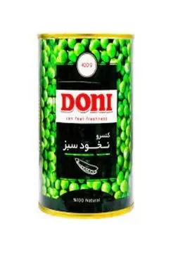 تصویر کنسرو نخود سبز دونی 420 گرمی