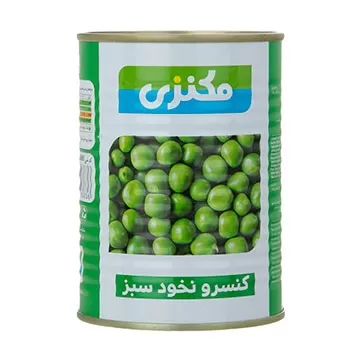 تصویر کنسرو نخود سبز مکنزی 380 گرمی