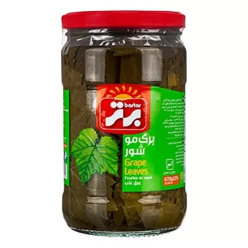 تصویر برگ مو شور برتر شیشه 670 گرمی