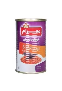 تصویر کنسرو خوراک بادمجان مهرام 400 گرم
