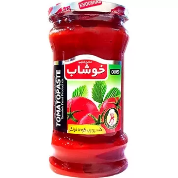 تصویر رب گوجه فرنگی خوشاب 600 گرمی