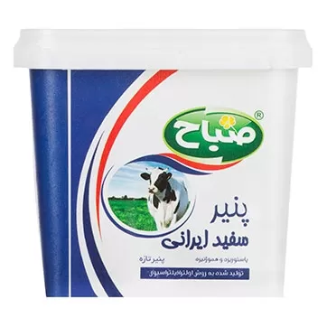 تصویر پنیر سفید صباح یو اف 450 گرمی