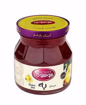 تصویر مربا به طرح الیزابت موسوی 320 گرمی