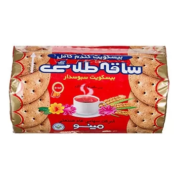 تصویر بیسکوییت ساقه طلائی مینو 200 گرمی