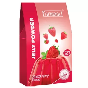 تصویر پودر ژله توت فرنگی فرمند 100 گرمی