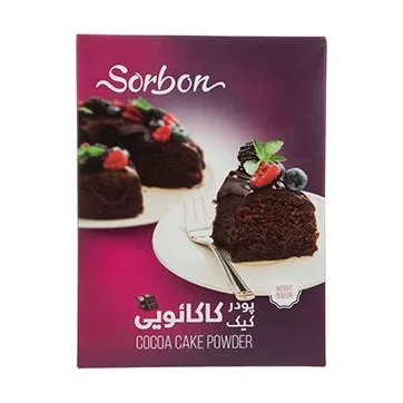 تصویر پودر کیک کاکائو سوربن 500 گرمی
