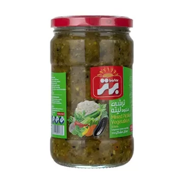 تصویر ترشی لیته برتر 670 گرمی
