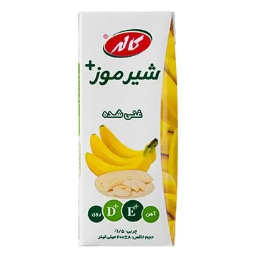 تصویر شیر موز غنی شده کاله 200 میلی لیتری