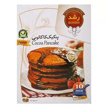 تصویر پودر پنکیک کاکائو رشد 250 گرمی