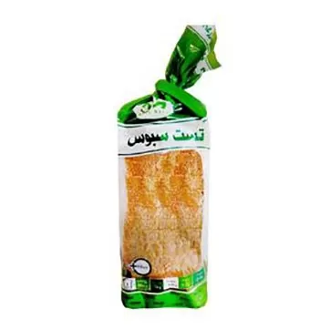 تصویر نان تست سبوس مزرعه 450 گرمی