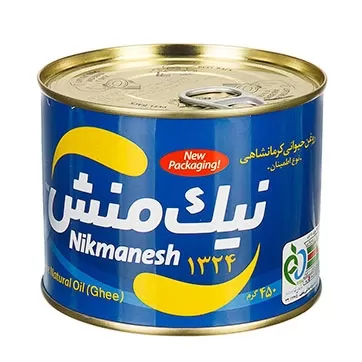تصویر روغن حیوانی کرمانشاهی نیک منش 450 گرمی