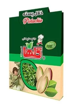 تصویر خلال پسته گلها جعبه ای 15 گرمی