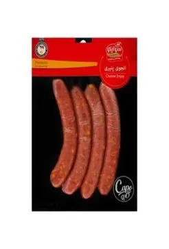تصویر سوسیس انجوی پنیری سولیکو 300 گرمی