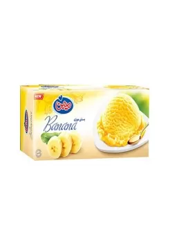 تصویر بستنی با طعم موزی میهن 470 گرم