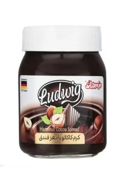 تصویر کرم کاکائو فندوقی لودویگ 330 گرمی