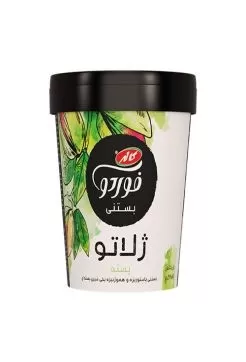 تصویر بستنی ژلاتو با طعم پسته کاله 400 گرم