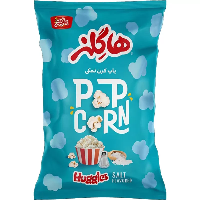 تصویر پاپ کرن نمکی چاکلز 45 گرمی