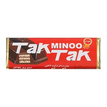 تصویر شکلات تک تک 2 انگشتی مینو 18 گرمی