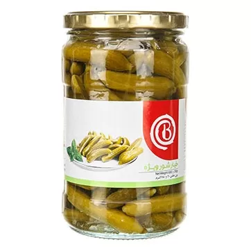تصویر خیارشور ویژه بیژن 680گرمی
