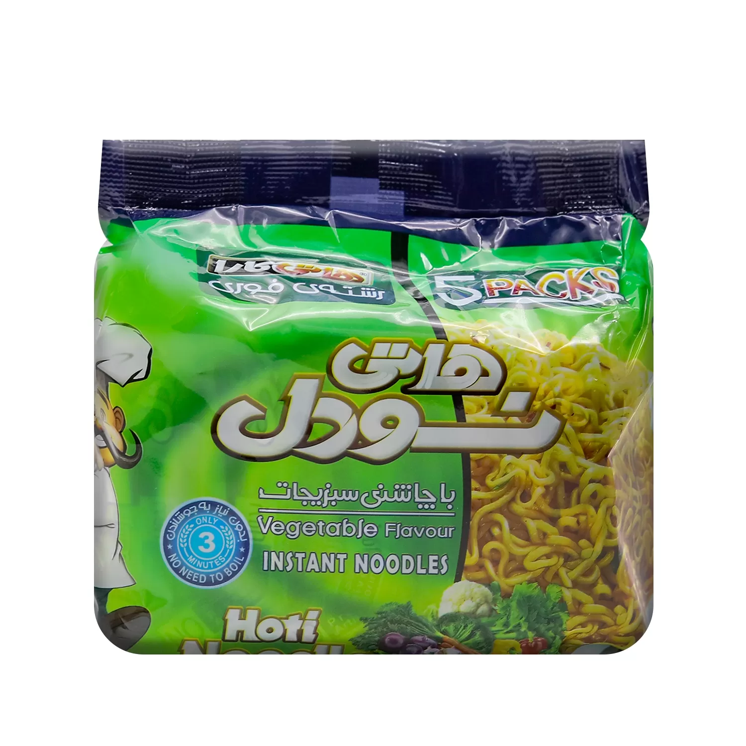 تصویر نودل سبزیجات هاتی کارا پک 5 عددی