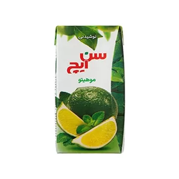 تصویر آبمیوه موهیتو سن ایچ 200 میلی لیتری