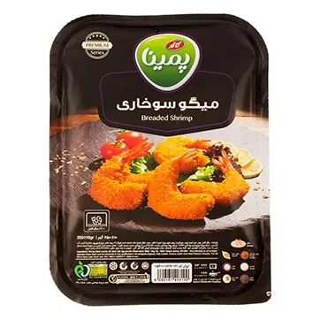 تصویر میگو سوخاری پمینا 250 گرمی