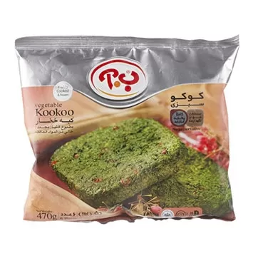 تصویر کوکو سبزی ب.آ 470 گرمی