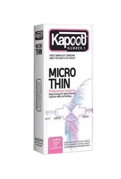 تصویر کاندوم Micro thin کاپوت 12 عددی