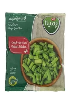 تصویر لوبیا سبز منجمد پمینا 400 گرمی