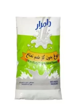تصویر دوغ بدون گاز نعنا دامداران 900 گرمی