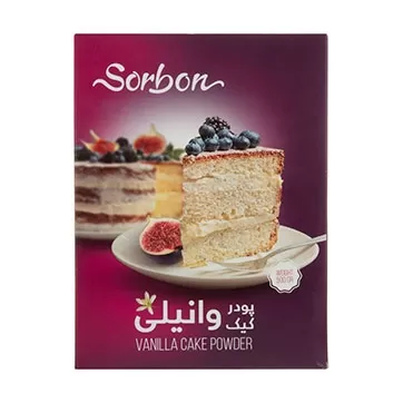 تصویر پودر کیک وانیل سوربن 500 گرمی